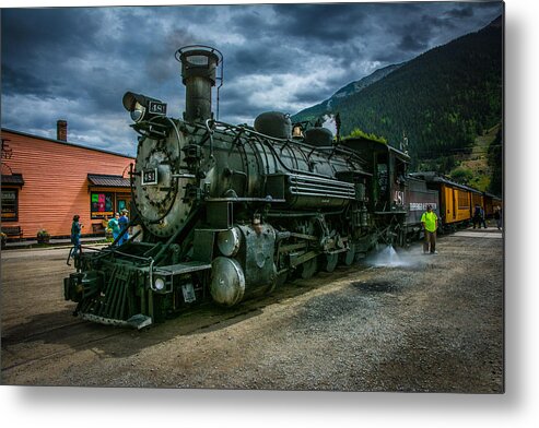 Train Metal Print featuring the photograph Durango Silverton NGRR by Randall Branham