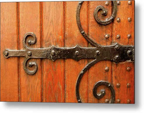 Kg Metal Print featuring the photograph Dutch Hinge by KG Thienemann