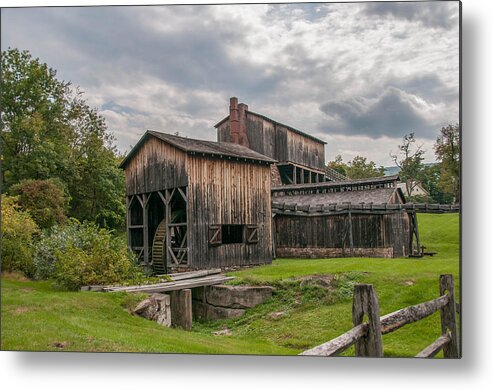 Buildings Metal Print featuring the photograph Eagle Ironworks 18716c by Guy Whiteley