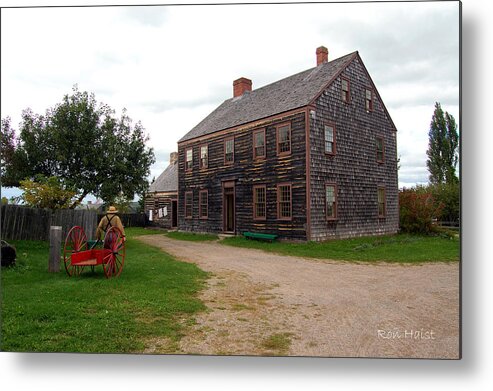 House Metal Print featuring the photograph Early America by Ron Haist