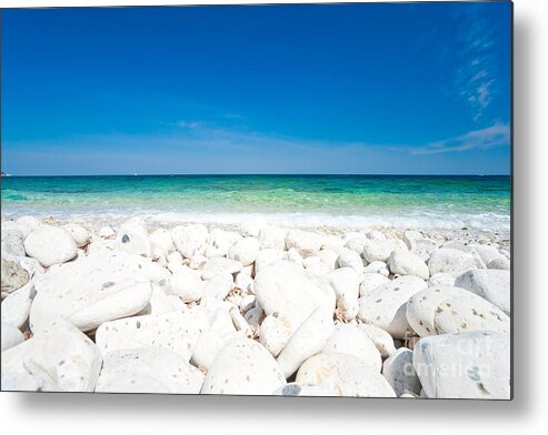 Atlantic Metal Print featuring the photograph Elba - Capo Bianco by Luciano Mortula