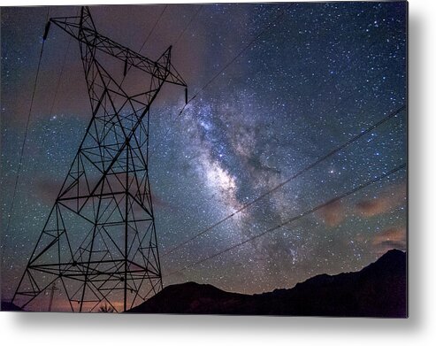 California Metal Print featuring the photograph Electrifying by Cat Connor