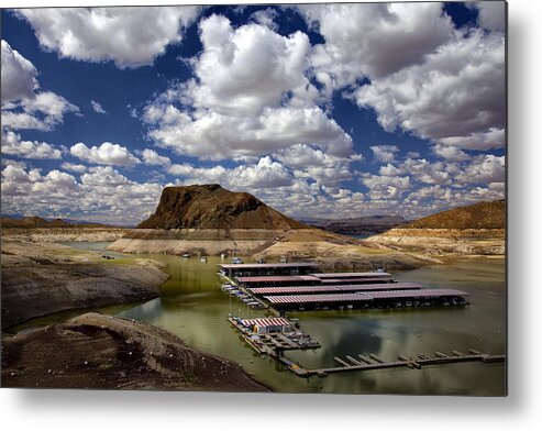New Mexico Metal Print featuring the photograph Elephant Butte Lake View by Diana Powell