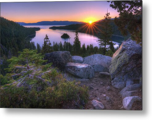  Metal Print featuring the photograph Emerald Bay by Sean Foster