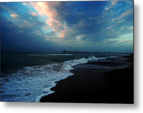 Hurricane Metal Print featuring the photograph Emerald Isle by Mim White