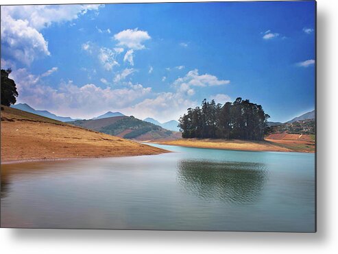 Scenics Metal Print featuring the photograph Emerald Lake by Srivatsaa