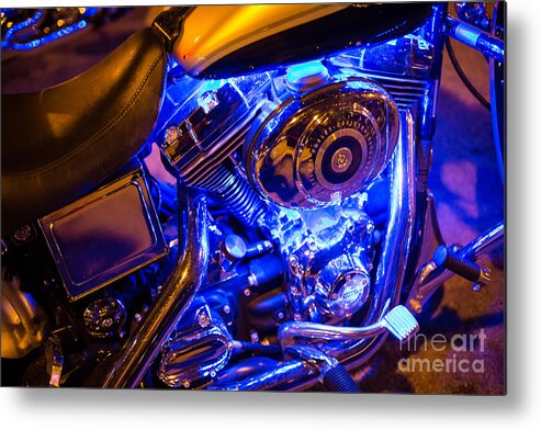 110yr Anniversary Metal Print featuring the photograph Engine Shimmer by Andrew Slater