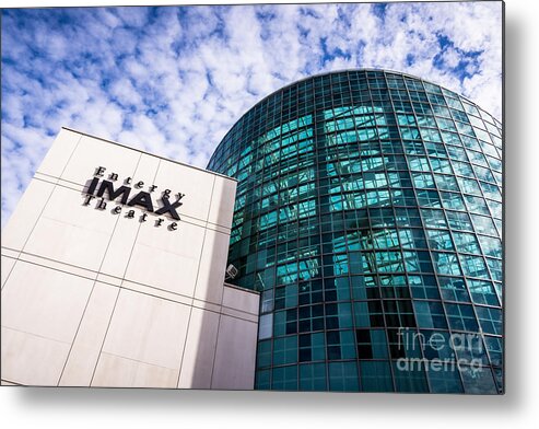 America Metal Print featuring the photograph Entergy IMAX Theatre in New Orleans by Paul Velgos