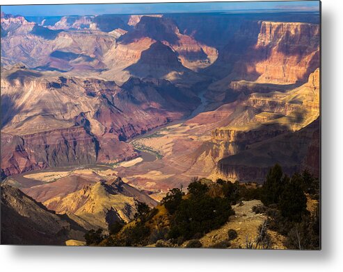 Arizona Metal Print featuring the photograph Expanse at Desert View by Ed Gleichman