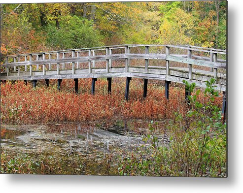 Bridge Metal Print featuring the photograph Fable Bridge by Lily K