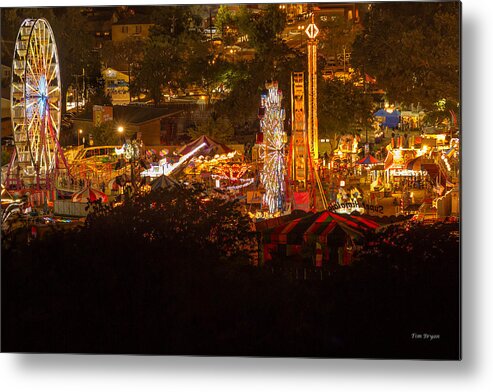  Metal Print featuring the photograph Fair Time In Paso Robles by Tim Bryan