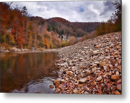 Fall Metal Print featuring the photograph Fall in the Ozarks by Renee Hardison