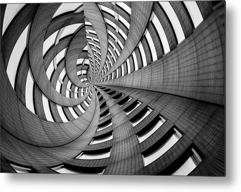 Down The Rabbit Hole Metal Print featuring the photograph Down The Rabbit Hole by Az Jackson
