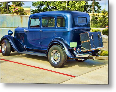 Hot Rod Metal Print featuring the photograph Family Hauler by Ron Roberts