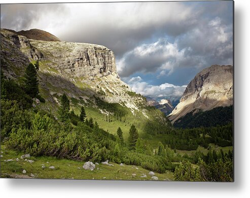 Alto Adige Metal Print featuring the photograph Fanes Natural Park by Scacciamosche