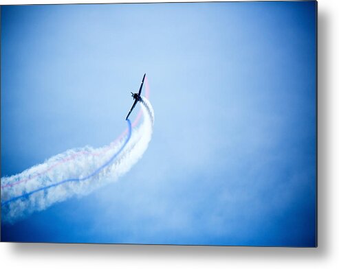 Patriotism Metal Print featuring the photograph Fast Flight by Jodi Jacobson