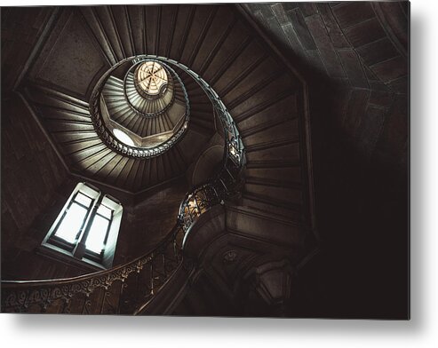 Stairs Metal Print featuring the photograph Fibonacci's Tower by Ronan Siri