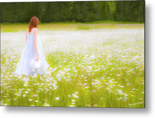 Children Metal Print featuring the photograph Field Of Dreams by Theresa Tahara