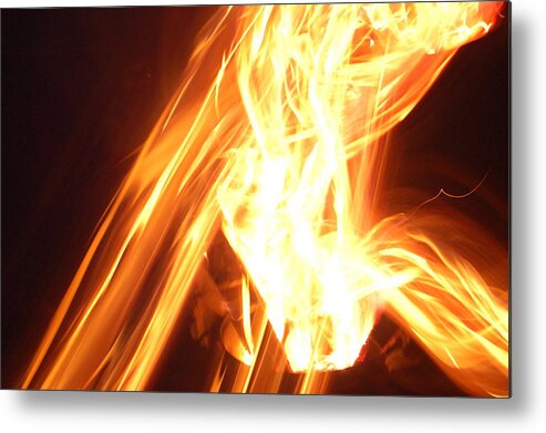 Fire Metal Print featuring the photograph Fire by Aimee L Maher ALM GALLERY