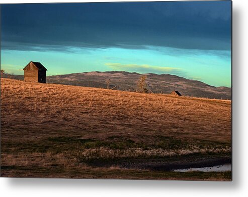 Landscape Metal Print featuring the photograph First Light by Ed Hall