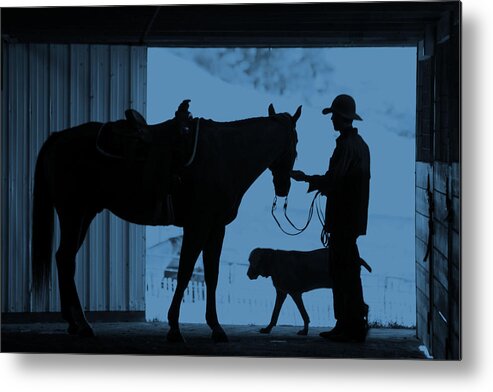 Made In America Metal Print featuring the photograph First Light by Steven Bateson