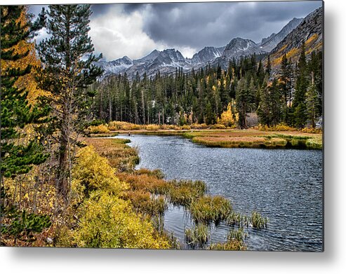 Lake Metal Print featuring the photograph Fishing Spot by Cat Connor