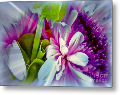 Flowers Metal Print featuring the photograph Floral Array by Linda Bianic