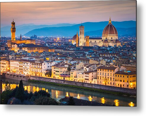  Toscana Metal Print featuring the photograph Florence by Stefano Termanini