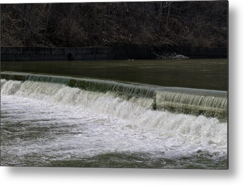 Art Photograph Metal Print featuring the photograph Flowing River by Nicky Jameson