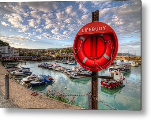 England Metal Print featuring the photograph Folkstone Harbour by Tim Stanley