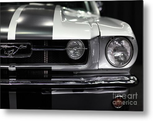 Wingsdomain Metal Print featuring the photograph Ford Mustang Fastback - 5D20342 by Wingsdomain Art and Photography