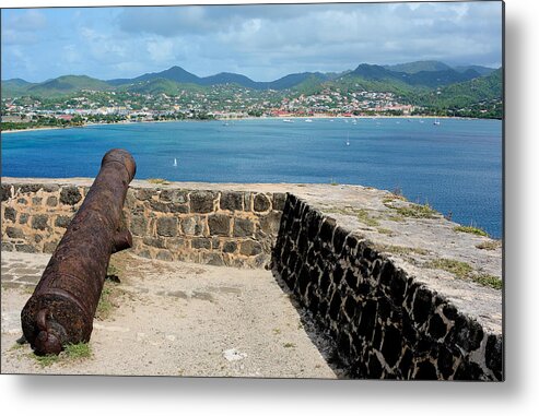 fort Rodney Metal Print featuring the photograph Fort Rodney - St. Lucia by Brendan Reals