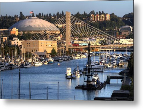 Thea Metal Print featuring the photograph Foss Waterway Tacoma by Rob Green