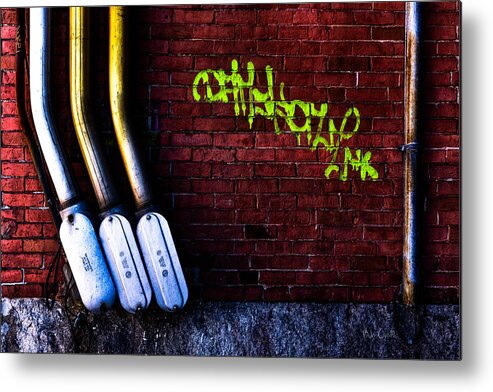Foundation Metal Print featuring the photograph Foundation Number E7 by Bob Orsillo