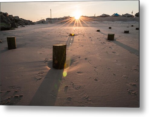 New Jersey Metal Print featuring the photograph Foundations by Kristopher Schoenleber