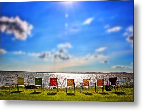 Fourth Of July Metal Print featuring the photograph Fourth of July at the Rez by Jim Albritton