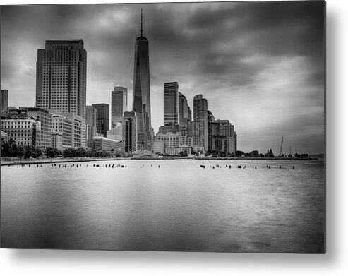 Landscape Metal Print featuring the photograph Freedom in the Skyline by Paul Watkins
