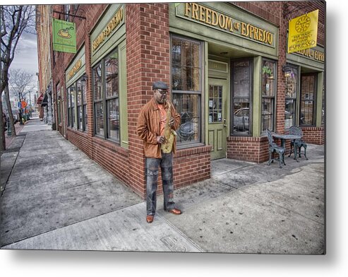 Syracuse Metal Print featuring the photograph Freedom of Espresso by John Hoey