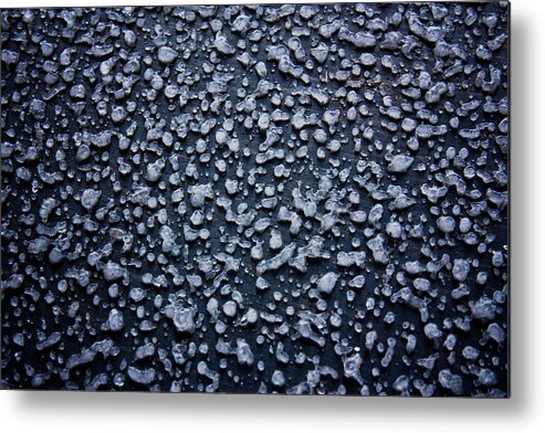 Freezin Metal Print featuring the photograph Freezing Rain by Joel Loftus