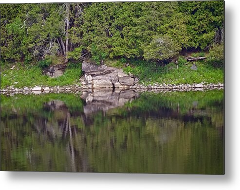 French River Metal Print featuring the photograph French River Ontario Canada by Marek Poplawski