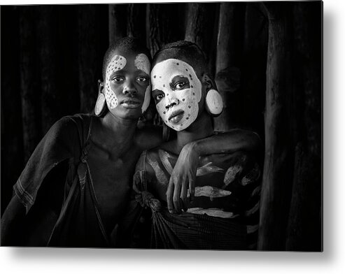 Africa Metal Print featuring the photograph Friends by Jose Beut