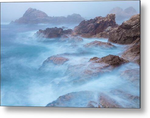 American Landscapes Metal Print featuring the photograph Furious Sea by Jonathan Nguyen
