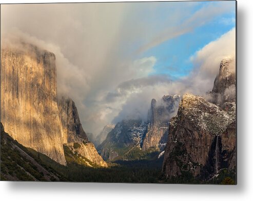 Landscape Metal Print featuring the photograph Fury by Jonathan Nguyen