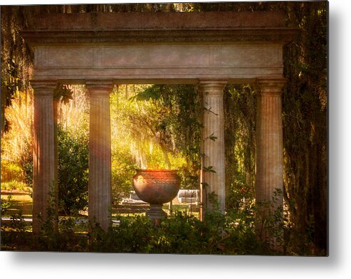Bonaventure Cemetery Metal Print featuring the photograph Garden of Resurrection by Mark Andrew Thomas