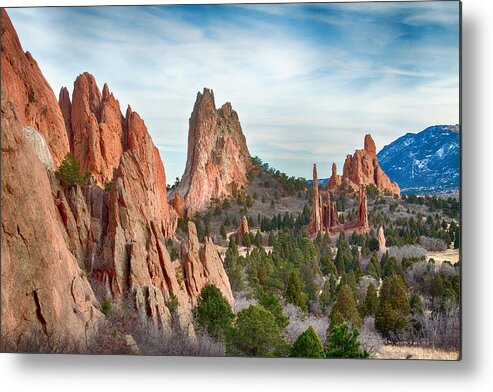 Garden Of The Gods Metal Print featuring the photograph Garden of the Gods by James BO Insogna