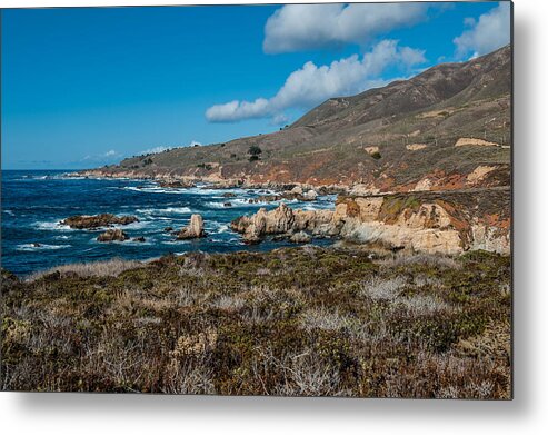 Big Sur Metal Print featuring the photograph Garrapata State Park by George Buxbaum