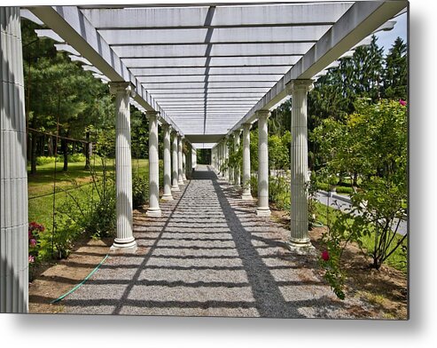 Geometric Metal Print featuring the photograph Geometric View by Marisa Geraghty Photography