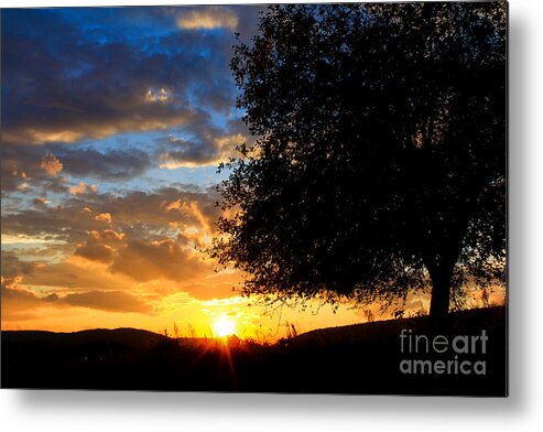 Landscape Metal Print featuring the photograph Glimmer of Hope by Everett Houser