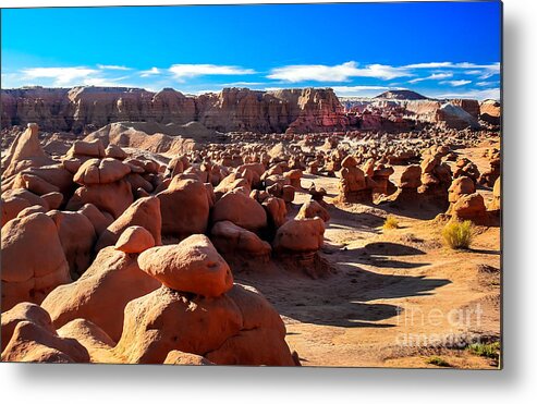 Goblin Valley Metal Print featuring the photograph Goblin Valley by Robert Bales