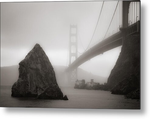 Golden Gate Bridge Metal Print featuring the photograph Golden Gate Bridge by Niels Nielsen